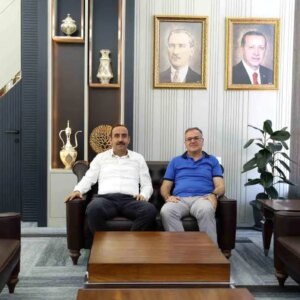 baskan ilmek hacilar belediyesini ziyaret etti OPbTnth3