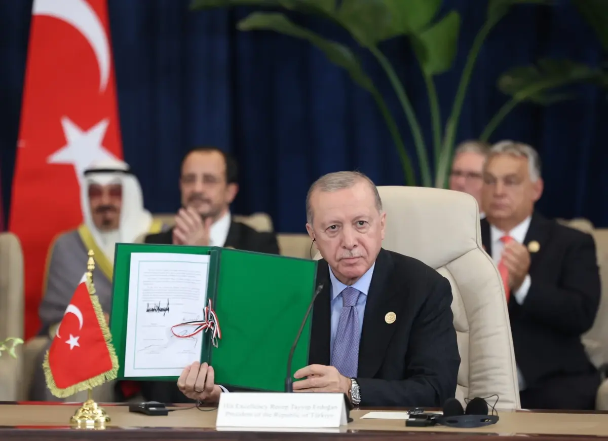 cumhurbaskani erdogan baris icin sarm el seyh zirvesine katildi xF3Znwjq.jpg