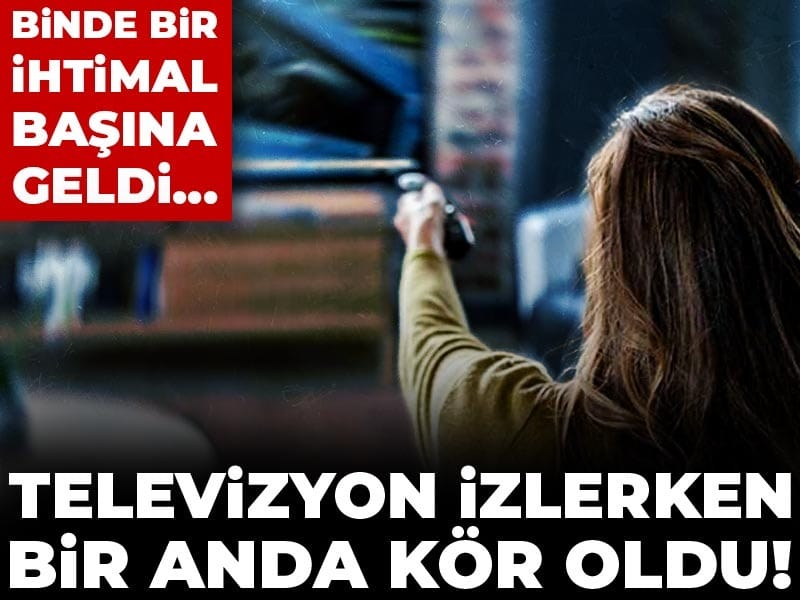 Televizyon İzlerken Görme Kaybı Yaşayan Kadın, Hiperbarik Oksijen Tedavisi ile Yeniden Görmeye Başladı